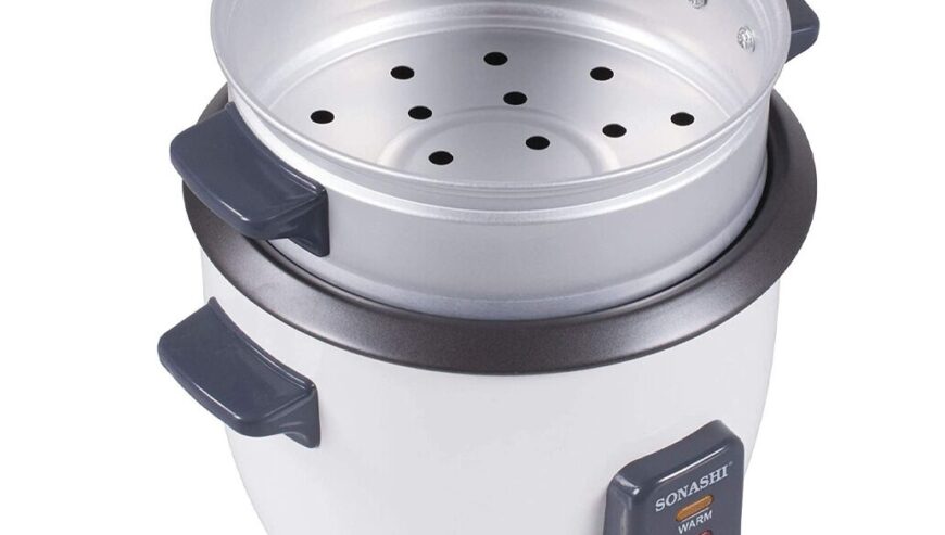 Sonashi 1.8 L Rice Cooker With Steamer SRC-318