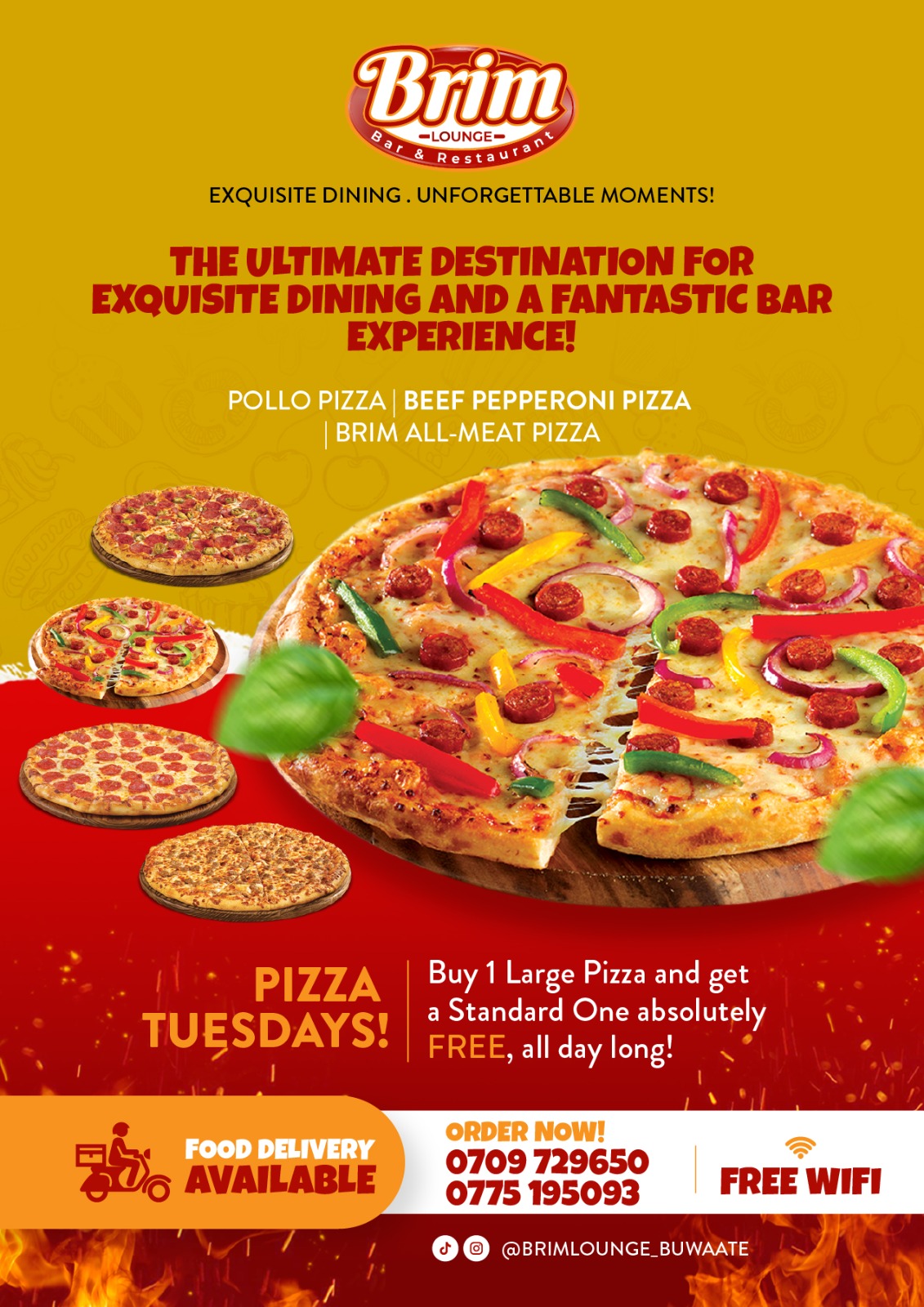 Brim Lounge and Food Delivery