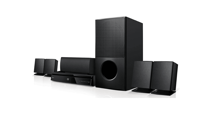 LG Home Theatre LHD627 1000W Short Speakers