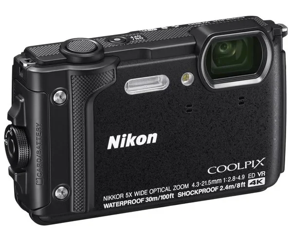 Nikon COOLPIX W300 Compact Digital Camera, Waterproof w/ TFT LCD, 3″