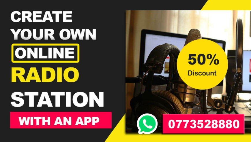 We Create Online Radio Services With An App