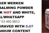 White & pink embalming powder in Kampala+27 63 480 9853