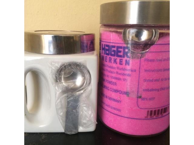 HAGER WERKEN EMBALMING POWDER TANZANIA+27 63 480 9853