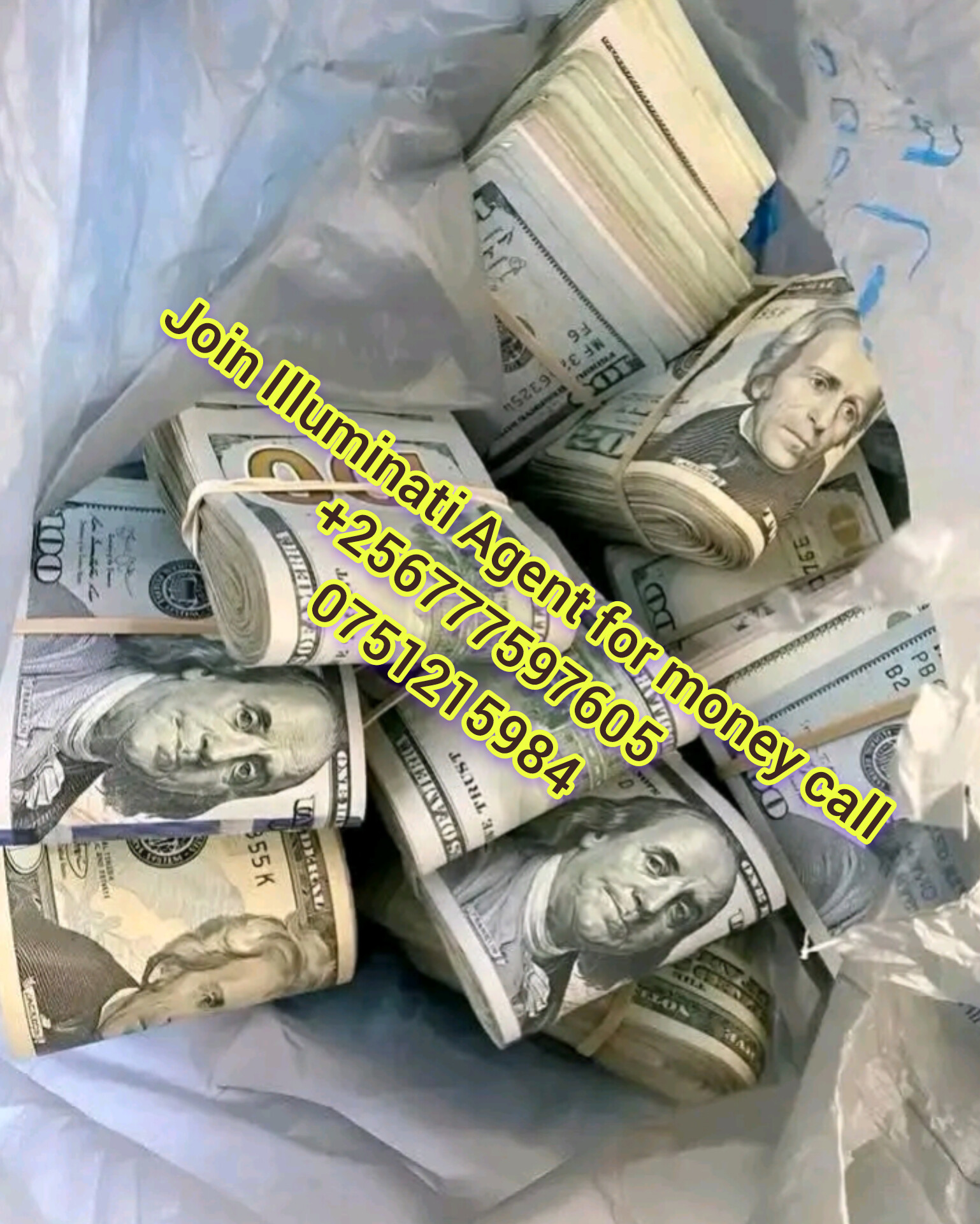 Illuminati Ugandan Agent contact +256777597605/+2567512